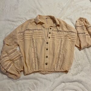 Free People BOHO Blouse